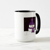 Der Niedliche arsenlose Schneemann Tasse (VorderseiteRechts)