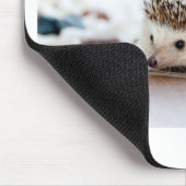 Der niedliche Baby-Igel Mousepad (Ecke)