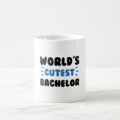 Der Niedliche Bachelor der Welt Kaffeetasse (Mittel)