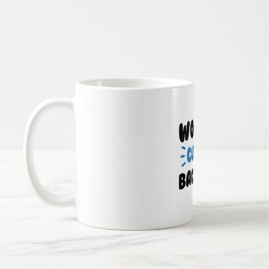 Der Niedliche Bachelor der Welt Kaffeetasse (Links)
