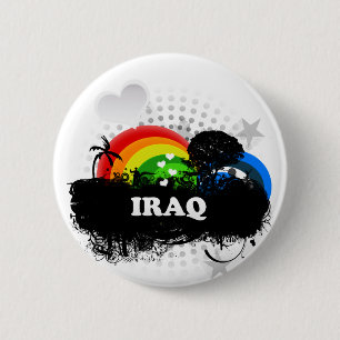 Der niedliche fruchtige Irak Button
