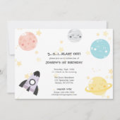 Der niedliche Geburtstag des Kawaii Einladung (Vorderseite)