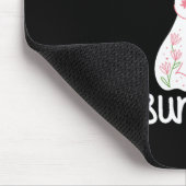 Der Niedliche Hase Mousepad (Ecke)