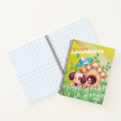 Der Niedliche Hund für das Adventure-Notebook mit Notizblock (Innenseite)