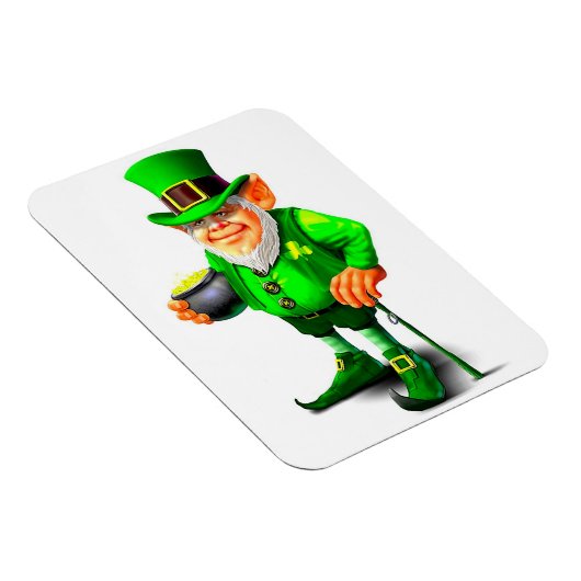 Der NIEDLICHE LEPRECHAUN-Magnet Magnet (Rechte Seite)