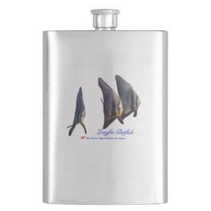 Der Niedliche Longfin Batfish Flachmann