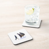 Der Niedliche Longfin Batfish Getränkeuntersetzer (Rechte Seite)