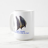 Der Niedliche Longfin Batfish Kaffeetasse (Vorderseite Links)