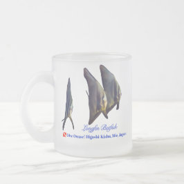 Der Niedliche Longfin Batfish Mattglastasse