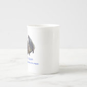 Der Niedliche Longfin Batfish Porzellantasse (Vorderseite)