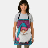 Der Niedliche Name des Kindes "Santa Customized Na Schürze (Insitu)
