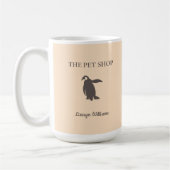 Der niedliche Pinguin der Heimtierwerkerei Kaffeetasse (Links)