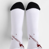 Der niedliche Schmetterling Socken (Oben)