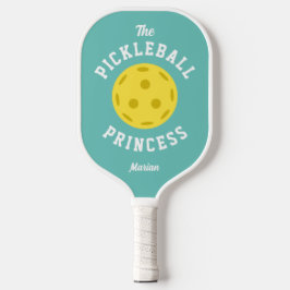 Der Niedliche Spaß der Pickleball Princess, der Aq Schläger