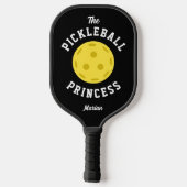 Der Niedliche Spaß der Pickleball Princess ist sch Schläger (Rückseite)