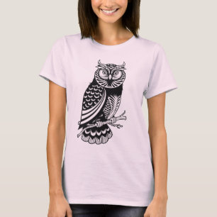 Der niedliche T - Shirt der Eulenfrauen