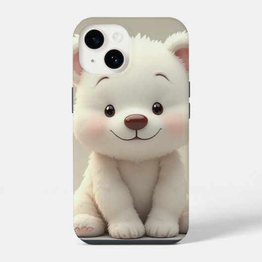 Der niedlichste Bär iPhone 14 Fall Hülle (Rückseite)