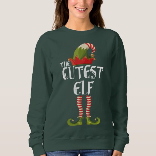 der niedlichste Elf Sweatshirt (Vorderseite)