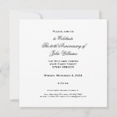 Der Niedlichste maltesische Hund je Party Einladung (Rückseite)