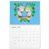 Der niedlichste Monatskalender der Natur Kalender (Feb 2027)