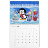 Der niedlichste Monatskalender der Natur Kalender (Jan 2027)