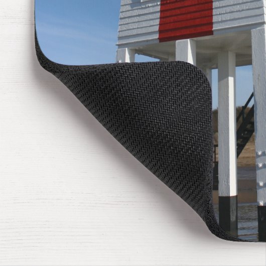Der niedrige Leuchtturm, Burnham auf Meer, Mousepad (Ecke)