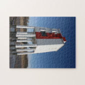 Der niedrige Leuchtturm, Burnham auf Meer, Puzzle (Horizontal)