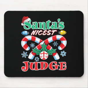 Der Nikolaimeister Funny Christmas Naughty Nice Mousepad