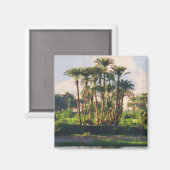 Der Nil in Ägypten, Luxor Magnet (Vorderseite/Rückseite)