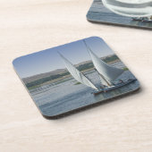 Der Nil und die als Getränkeuntersetzer (Linke Seite)