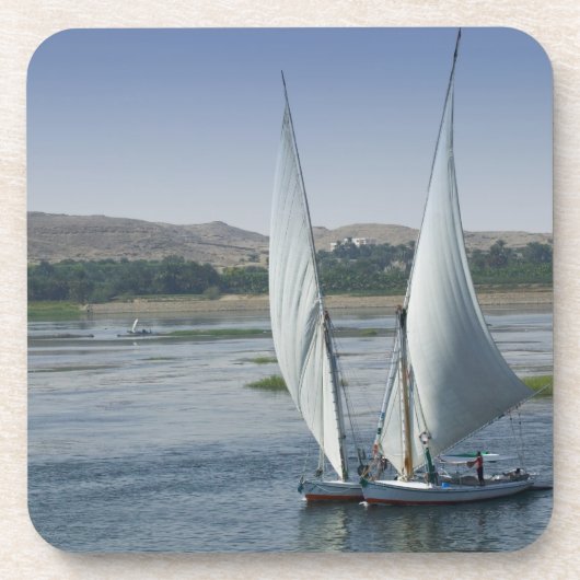 Der Nil und die als Getränkeuntersetzer (Vorderseite)