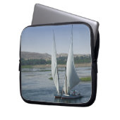 Der Nil und die als Laptopschutzhülle (Vorderseite Links)