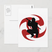 DER NINJA TONE POSTKARTE (Vorne/Hinten)