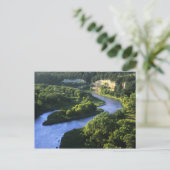 Der Niobrara-Fluss in der Nähe von Valentine Nebra Postkarte (Stehend Vorderseite)