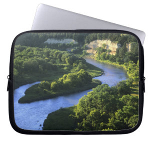 Der Niobrara-Fluss nahe Valentine Nebraska Laptopschutzhülle
