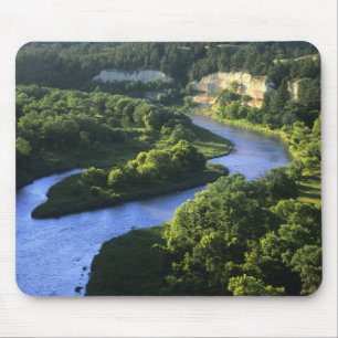 Der Niobrara-Fluss nahe Valentine Nebraska Mousepad