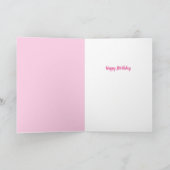 Der No Birthday Drama Llama Karte (Innenseite)