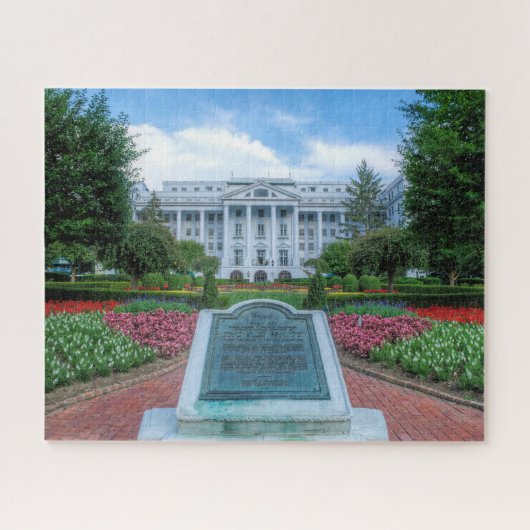 Der Nordeingang des Greenbrier Puzzles (Horizontal)