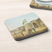 Der Nordeingang in das Fort von Bangalore, Winkel Untersetzer (Linke Seite)