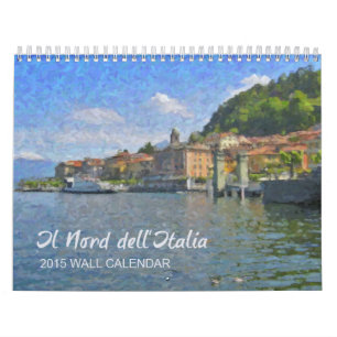 Der Norden von Italien-Kalender, 2015 Kalender