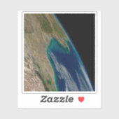 Der nördliche Golf von Mexiko. Aufkleber (Blatt)