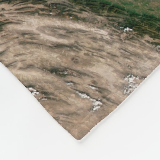 Der nördliche Golf von Mexiko. Fleecedecke (Ecke)