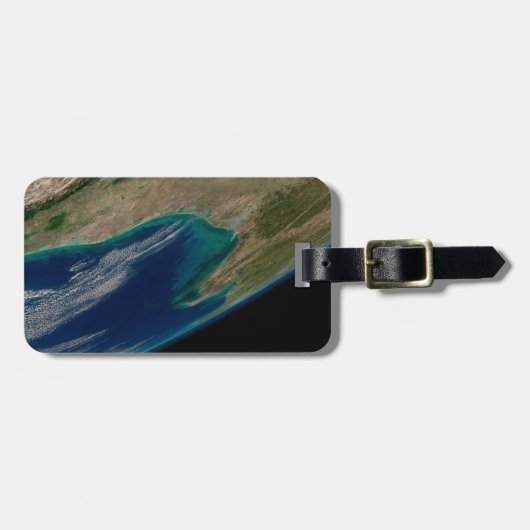 Der nördliche Golf von Mexiko. Gepäckanhänger (Vorderseite horizontal)