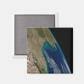 Der nördliche Golf von Mexiko. Magnet (Vorderseite/Rückseite)