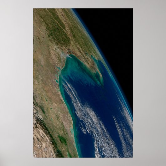 Der nördliche Golf von Mexiko. Poster (Vorne)