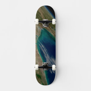 Der nördliche Golf von Mexiko. Skateboard