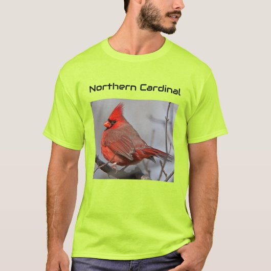 Der nördliche Kardinal T-Shirt (Vorderseite)