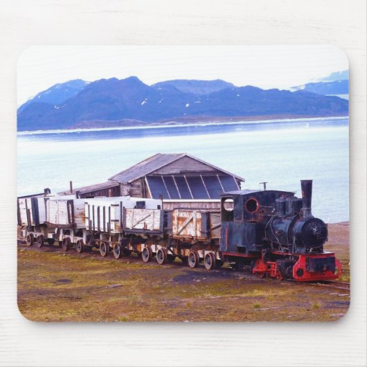 Der nördlichste Zug der Welt Mousepad (Vorne)