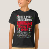 Der Nordpol, der der Szene entflieht, kann nicht T-Shirt (Vorderseite)