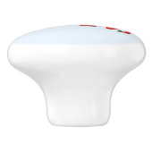 Der Nordpol Keramikknauf (Seitenansicht)